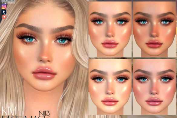 New Years Glow 2025 Lips Sims 4 Update